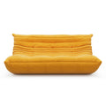 3-Sitzer Wildleder-Stoff Bodensofa Lazy Sofa für das Wohnzimmer
