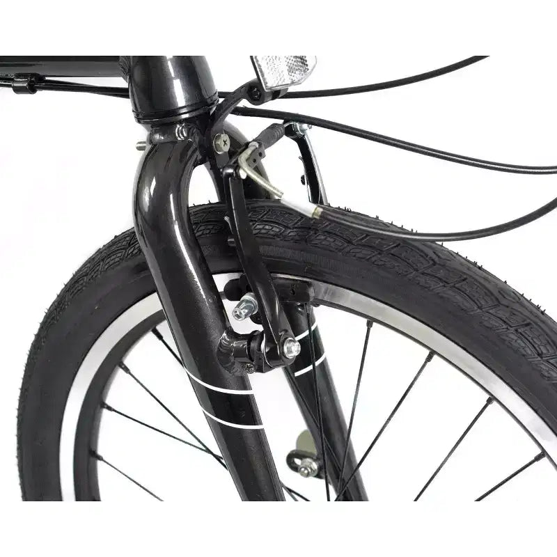 ZiZZO Urbano 8-Gang Aluminium 20 Zoll Faltrad - Grau