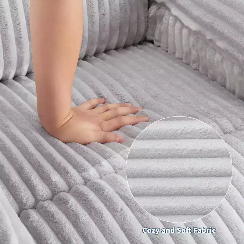 Kordsessel, manueller Relaxsessel mit Hebel, gepolsterte Armlehnen, dicke Polsterung, Seitentasche, Wohnzimmer, Schlafzimmer, Heimkino, Dunkelgrau