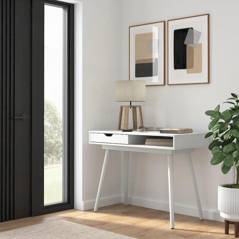 Bush Furniture Nora 40 Zoll breiter Schreib- und Computertisch mit Stauraum
