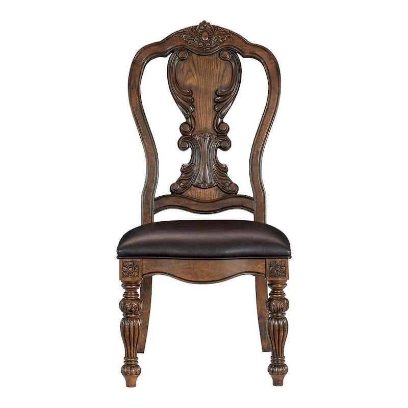 9-teiliges Esszimmer-Set mit Esstisch und Erweiterung, 2x Armlehnsesseln und 6x Stühlen