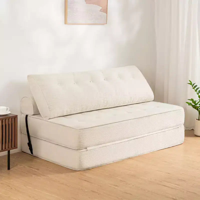 WARMOUNTS Klappbares Schlafsofa mit verstellbarer Rückenlehne, wandelbares Queen-Size-Schlafsofa für Wohnzimmer & Büro