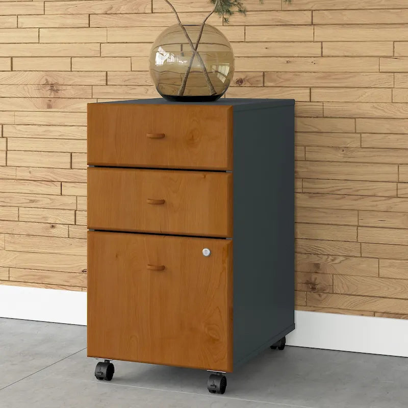 Series A Advantage Buchen-Aktenschrank mit 3 Schubladen