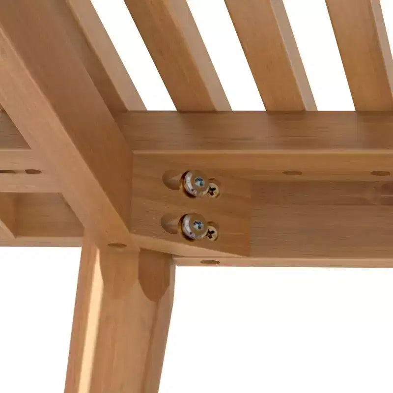 Plank+Beam Flurbank, Massivholzbank für das Schlafzimmer, den Flur oder die Veranda, 41,25

