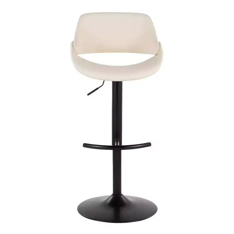 LumiSource 2er-Set Fabrico Verstellbare Barhocker PU