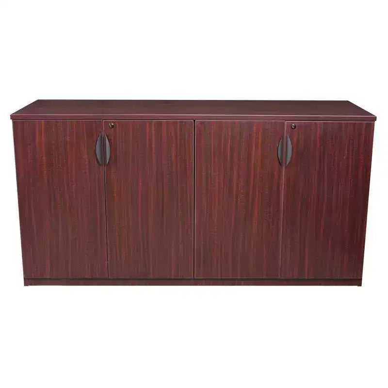 Regency 72 Legacy Büroaufbewahrungsschrank Buffet Mahagoni: Holzrahmen, 4-türig, 4-fach-Regal, Druckerständer