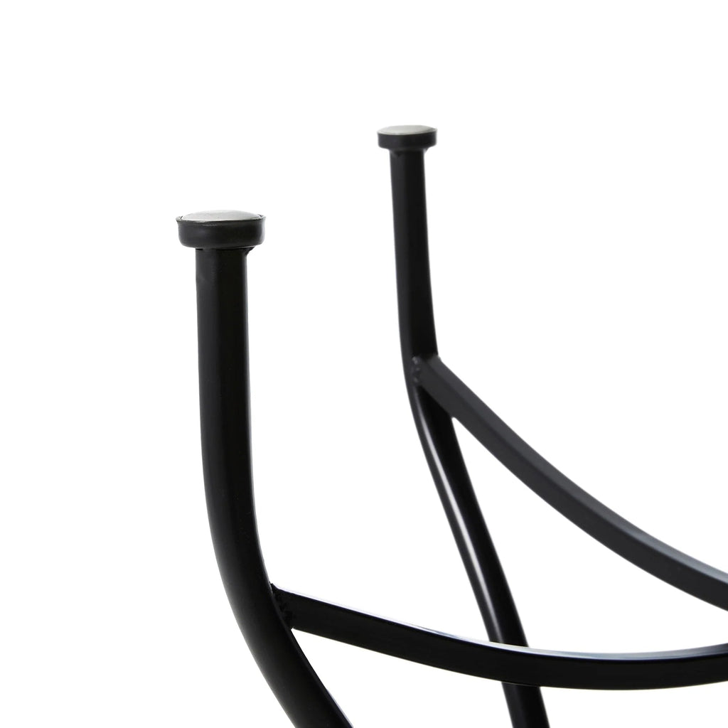 Glitzhome Klappbares Bistro-Set aus Metall für den Außenbereich, 3-teilig, Terrassentisch und Stühle