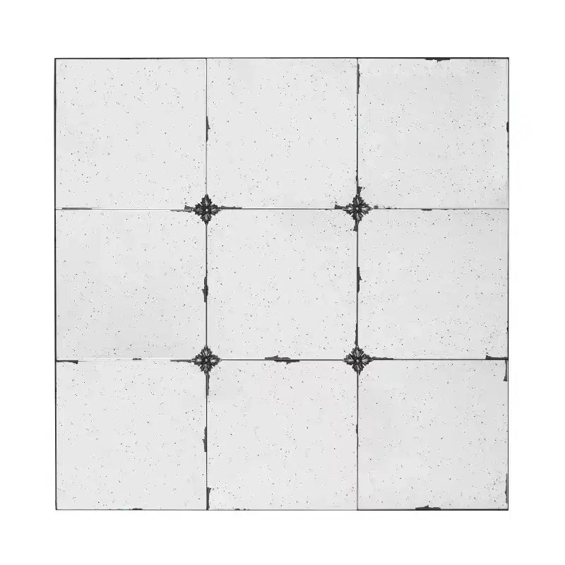 36 x 36 Zoll Wandspiegel mit traditioneller antiker Glasscheibe