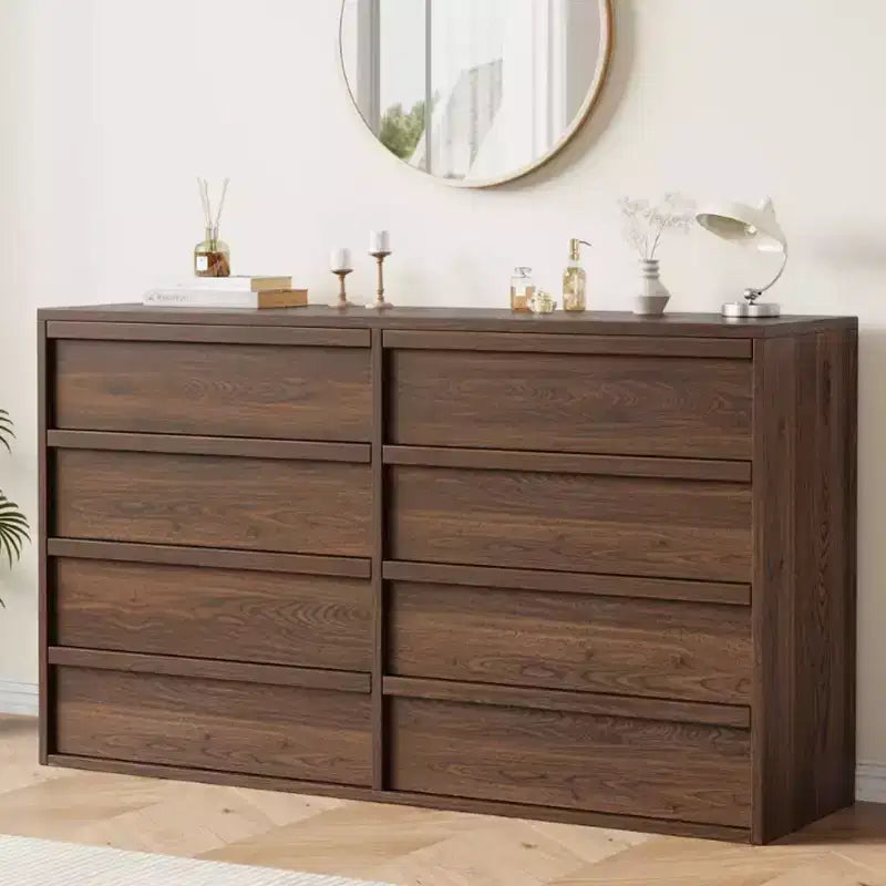Kommode mit 6/8 Schubladen, breite moderne Schubladenkommode für Schlafzimmer, Wohnzimmer, Kinderzimmer