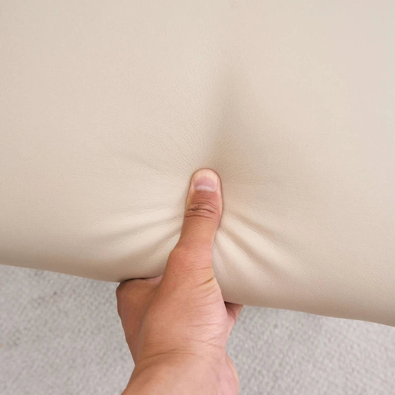 Esszimmerstühle mit Tufting und Kunstlederbezug, 2er-Set