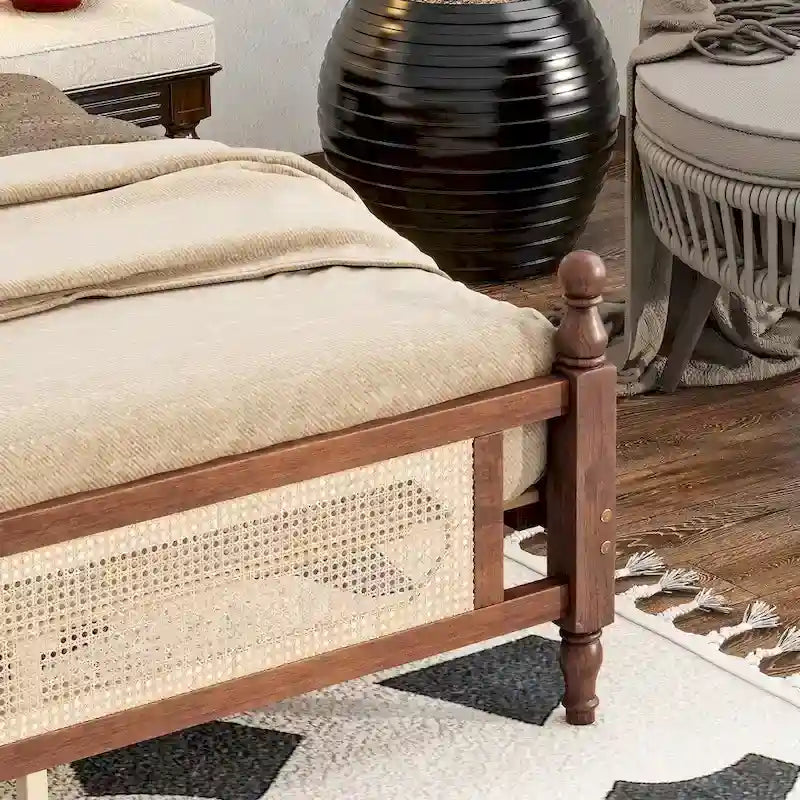 Traditionelles waschbares Schlafsofa mit Metallrahmen