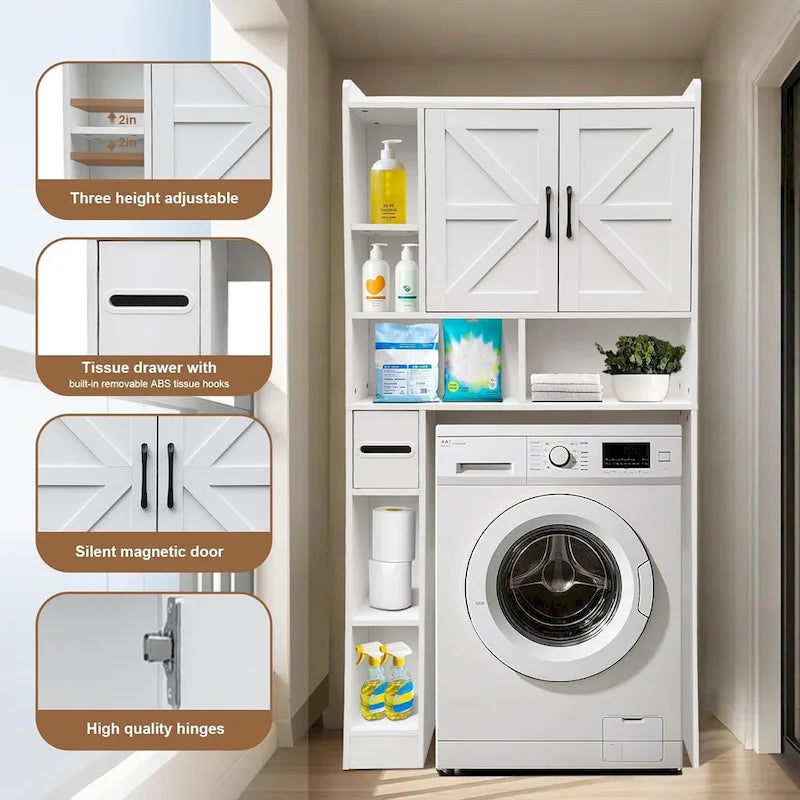 Über-Toilette-Schrank, Wasserdichte Badezimmer-Ablagen