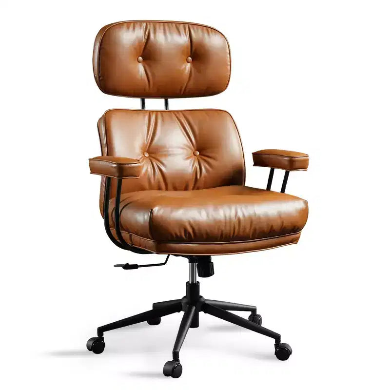 HOMLUX ergonomischer Chefsessel mit hoher Rückenlehne und Neigefunktion, komfortabler Lenden- und Nackenstütze