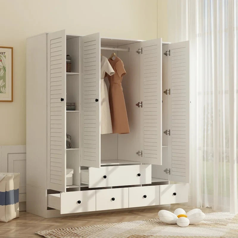 Schlafzimmer Kleiderschrank Garderobe Kleiderschrank Kleiderstange Schublade