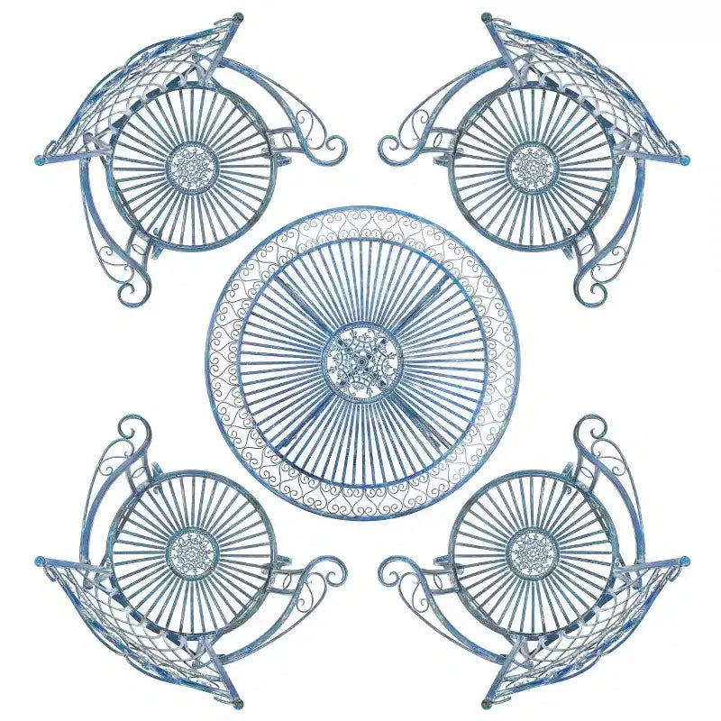 Thessaly 5-teiliges Terrassen-Set - Indoor/Outdoor - PAT5003 - Safavieh