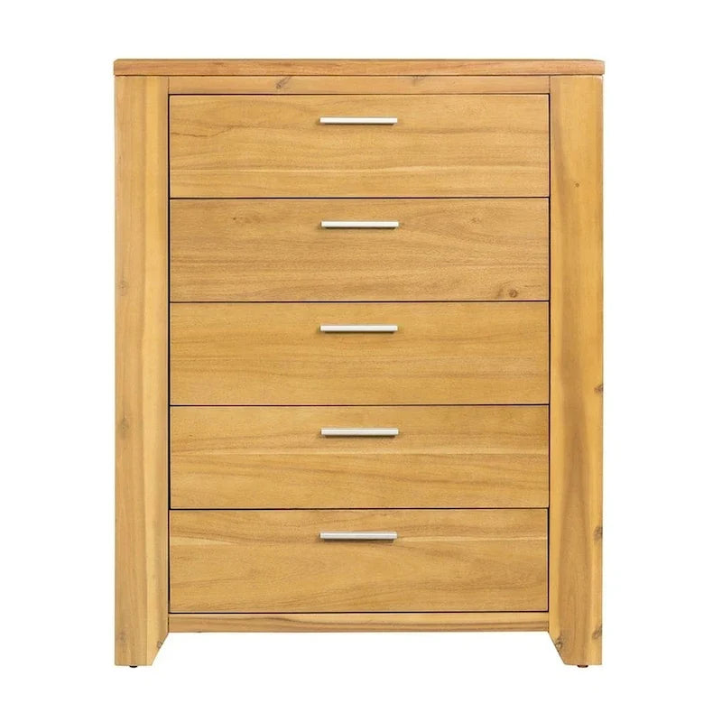 Massivholz-Kommode im Landhausstil mit Schublade für das Schlafzimmer