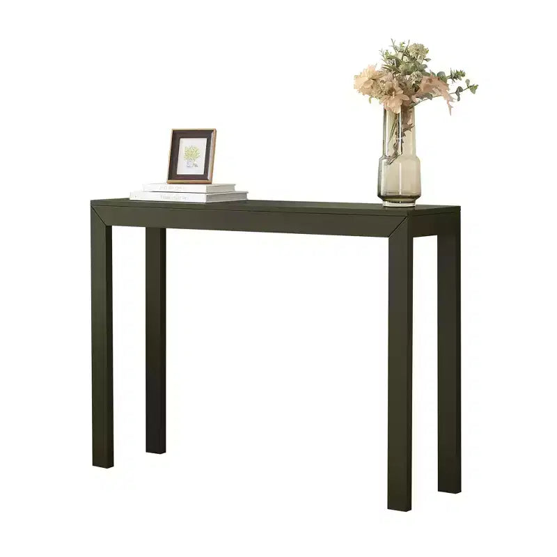 Kings Brand Furniture Russel Konsolentisch – Moderner Flurtisch, Sofatisch, für hinter das Sofa, Flur, Wohnzimmer
