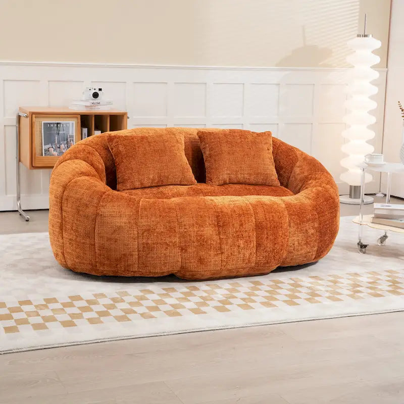 GDFStudio - Laurel Chenille 2-Sitzer Sofa mit hoher Dichte und übergroßem Komfort