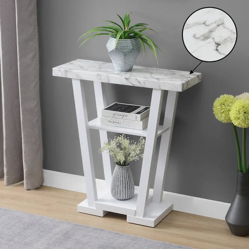 Convenience Concepts Newport V Konsolentisch mit Ablagen