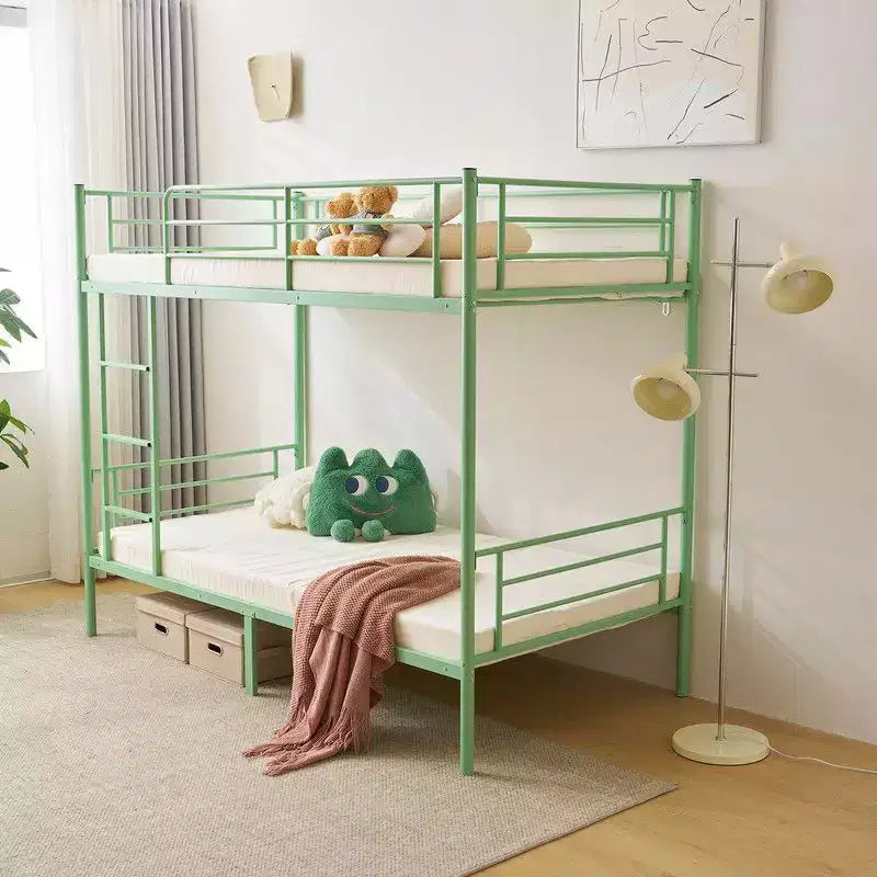 Karl Home Etagenbett aus Stahl für zwei Personen, mit Leiter, für Schlafzimmer oder Wohnheimzimmer, für Kinder und Erwachsene