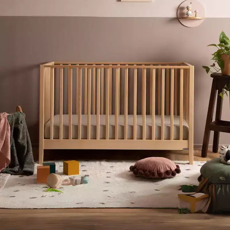 3-in-1 Wandelbares Kinderbett, Massives Buchenholz, GREENGUARD Gold Zertifiziert, Hergestellt in Italien