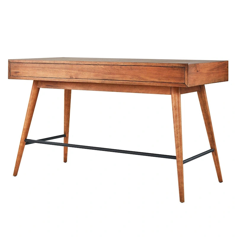 Aksel Wood Schreibtisch mit 3 Schubladen von iNSPIRE Q Modern