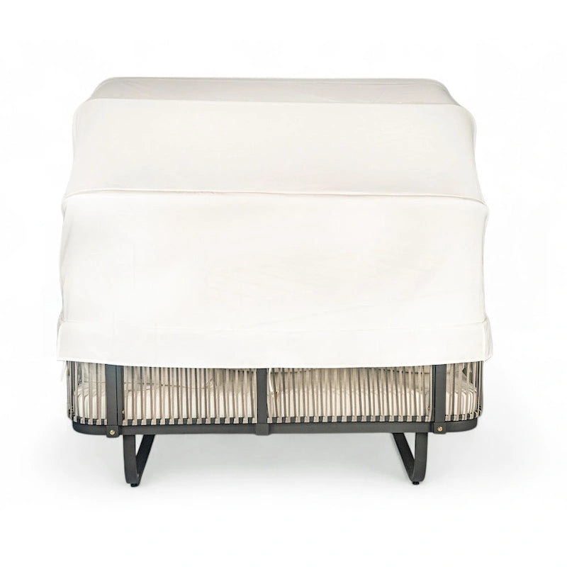57 Outdoor-Tagesbett aus Rattan fürs Patio
