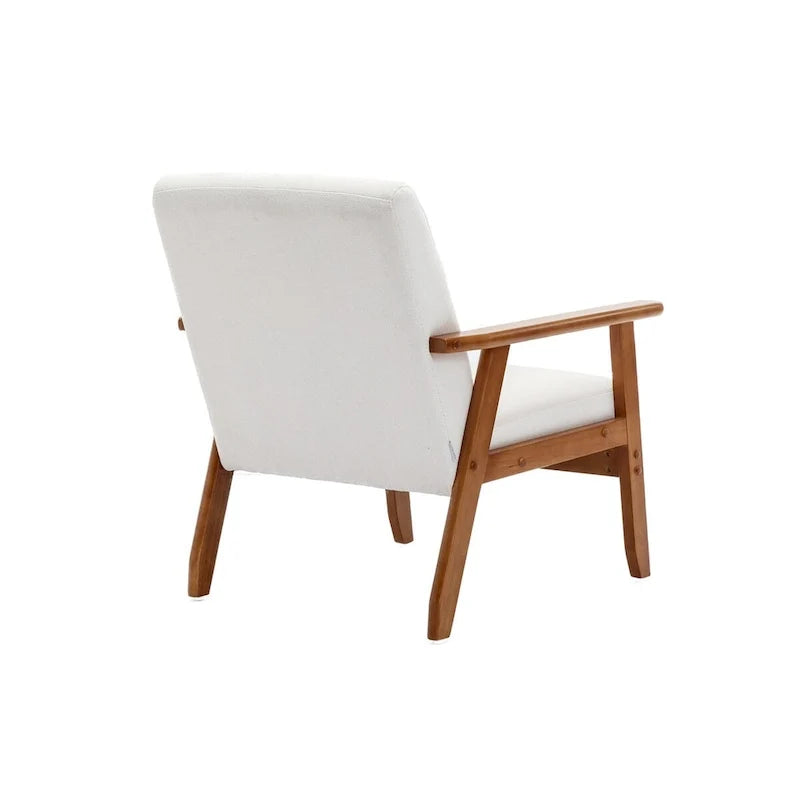 2er-Set Akzentstühle mit Beistelltisch, Armlehnstuhl für Wohnzimmer, Schlafzimmer, Büro - 78,0 cm H * 64,5 cm B * 71,0 cm T