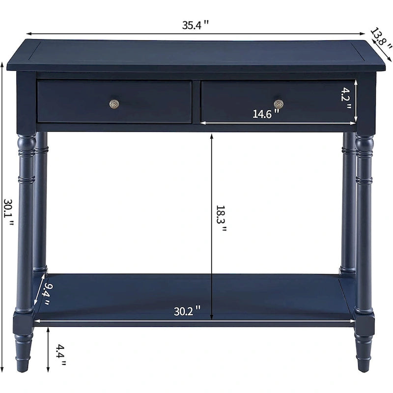 Eingangstisch mit Staufächern Konsolentisch mit Ablage
