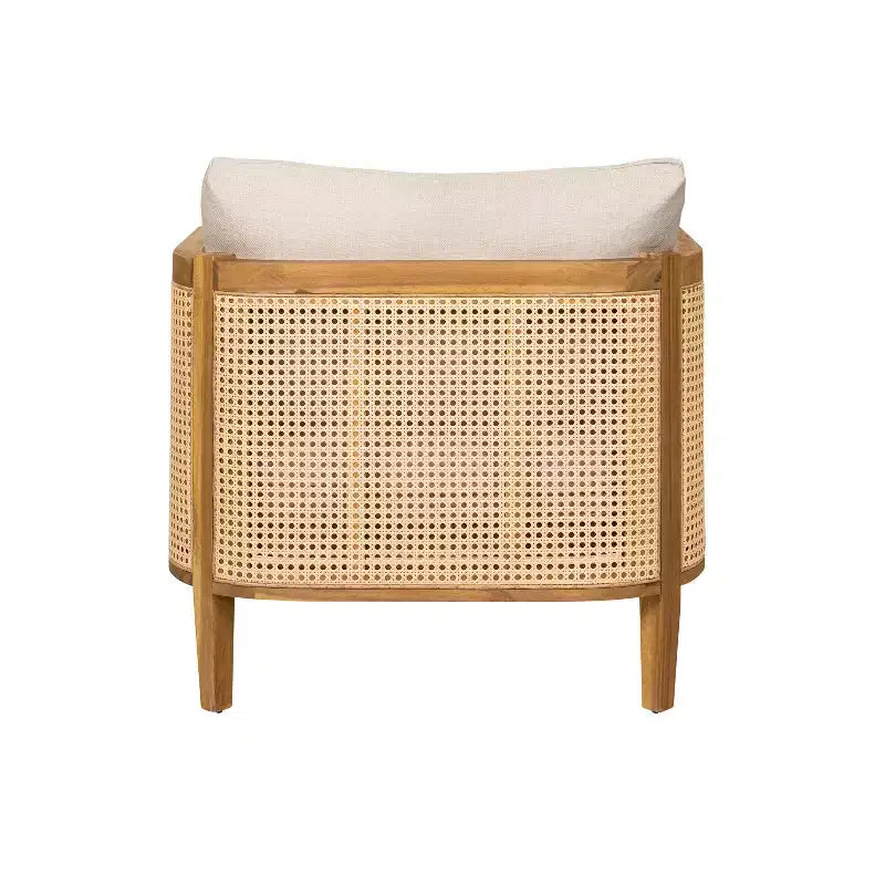 Christopher Knight Home Maciej 3-teiliges Outdoor-Sitzgruppen-Set aus rustikalem Akazienholz und Rattan