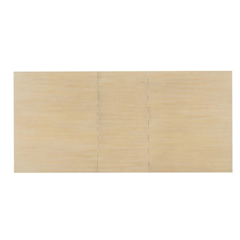 Zeitgenössisches 6-teiliges ausziehbares Säulen-Esszimmertisch-Set (198 cm)