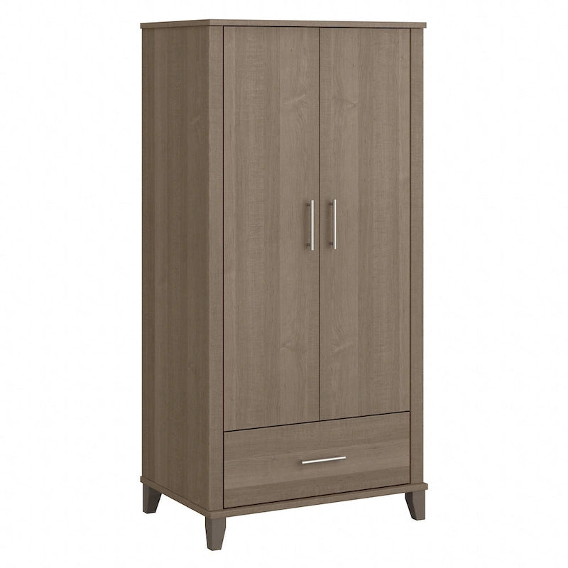 Somerset Hoher Eingangsschrank mit Türen und Schublade von Bush Furniture