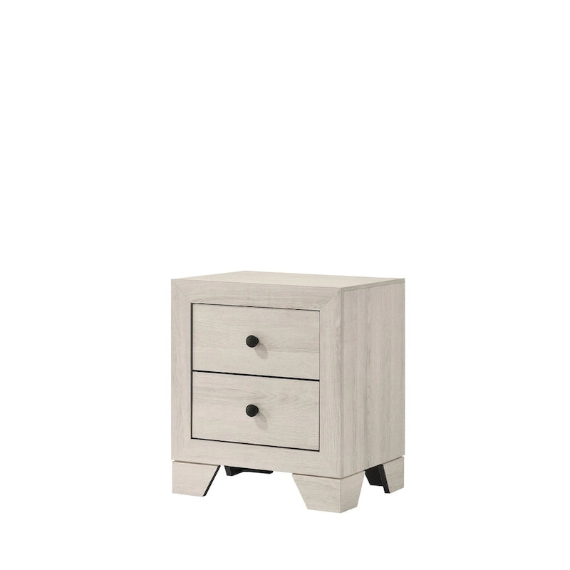 Annis 6-teiliges weißes Schlafzimmer-Set mit Plattformbetten