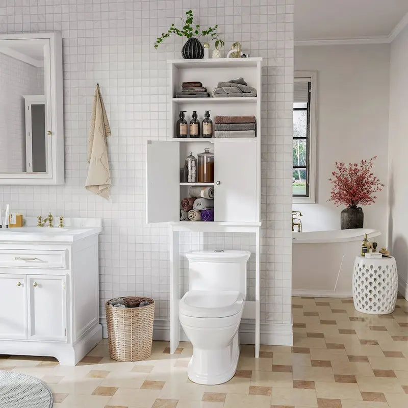 Futzca Toiletten-Überbauschrank mit Tür