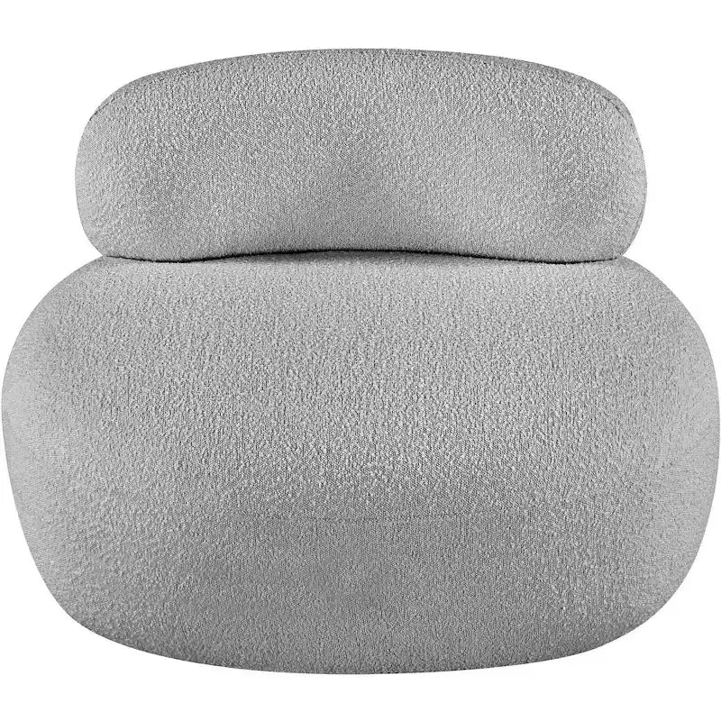 Meridian Furniture Venti Stuhl aus Bouclé-Stoff