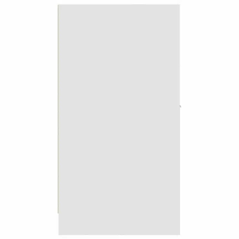 XL Apothekerschrank Weiß Holzwerkstoff 11,8 x 16,1 x 30,5 Zoll