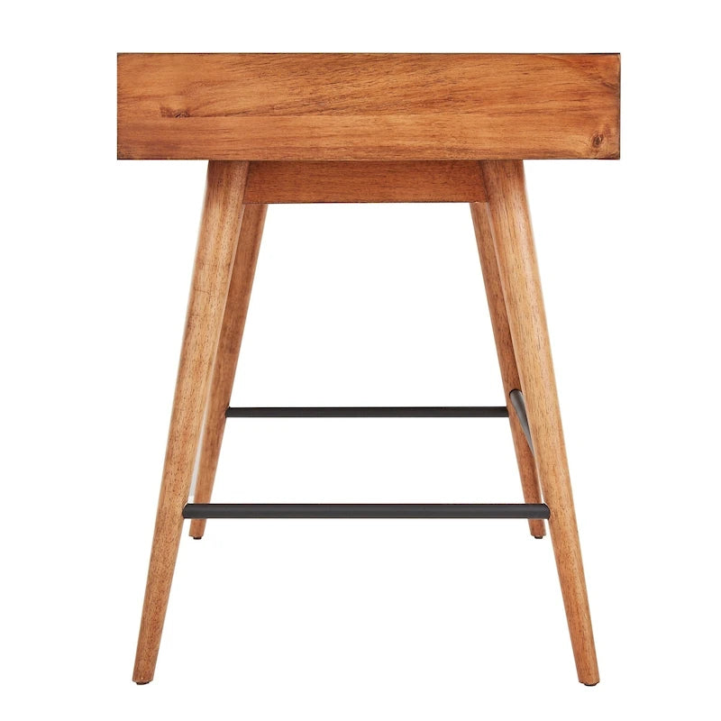 Aksel Wood Schreibtisch mit 3 Schubladen von iNSPIRE Q Modern