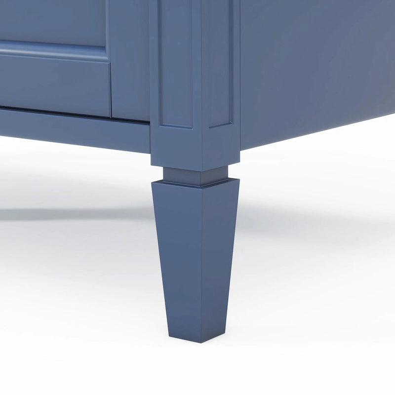Badezimmerschrank mit integriertem Waschbecken und Kippschublade