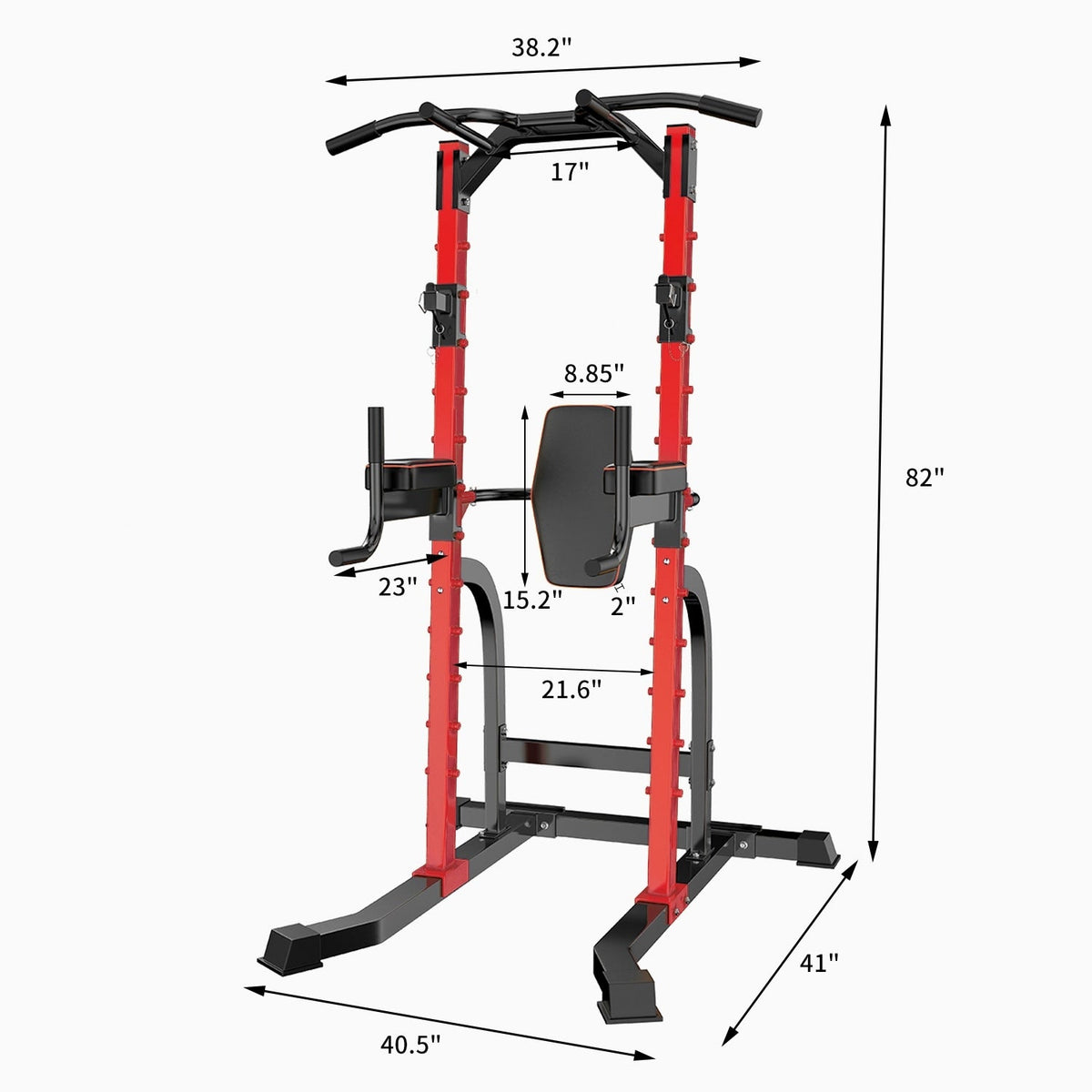 Ainfox Power Tower – multifunktionale Krafttrainingsstation für zu Hause