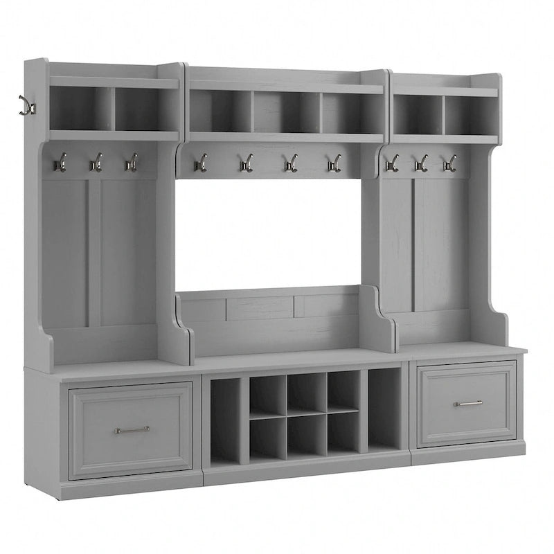 Woodland Eingangsbereich-Set mit Garderobe von Bush Furniture