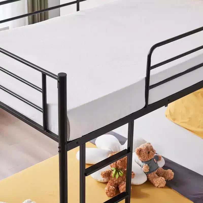 Karl Home Etagenbett aus Stahl für zwei Personen, mit Leiter, für Schlafzimmer oder Wohnheimzimmer, für Kinder und Erwachsene