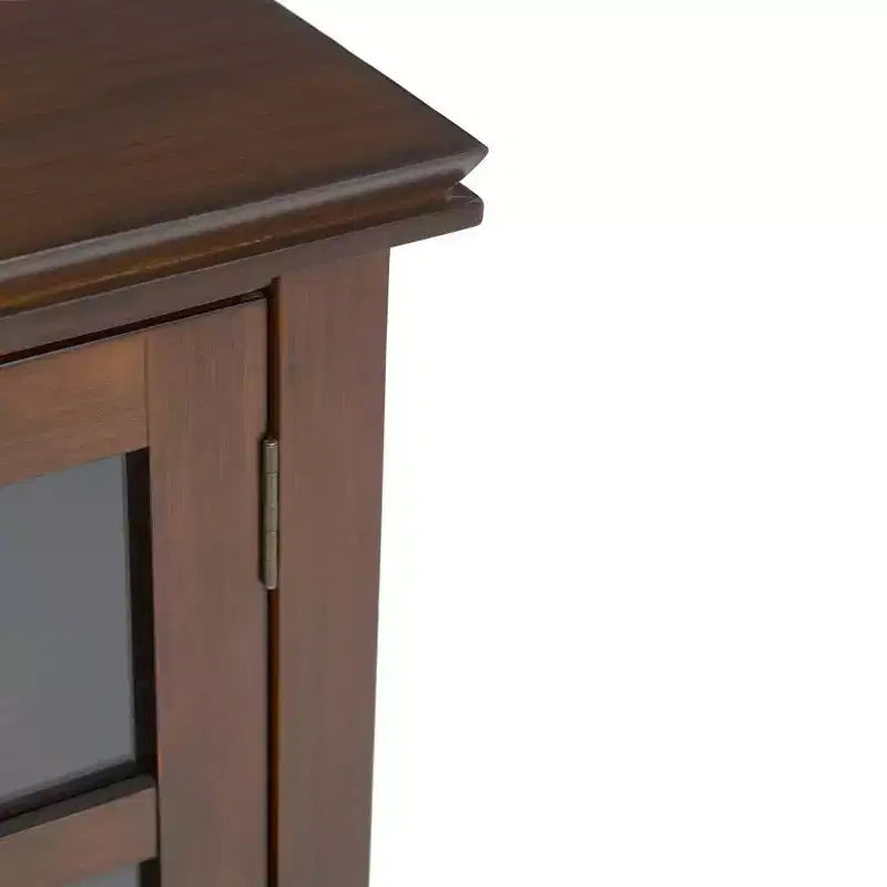 Stratford Hoher TV-Ständer aus Massivholz für TVs bis zu 55 Zoll – WyndenHall
