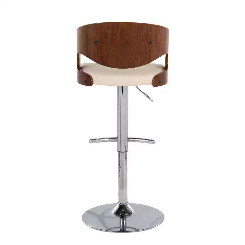 2er-Set Pino Barhocker im Mid-Century-Modern-Stil, höhenverstellbar und drehbar – Lumisource