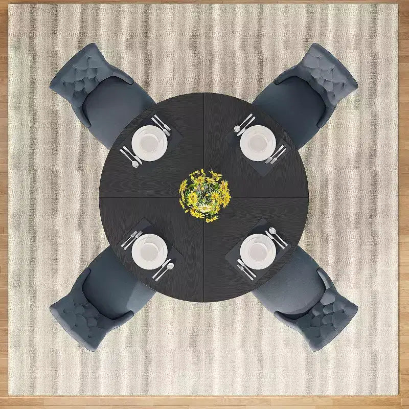 Runder Esstisch, 120 cm, für 4 Personen