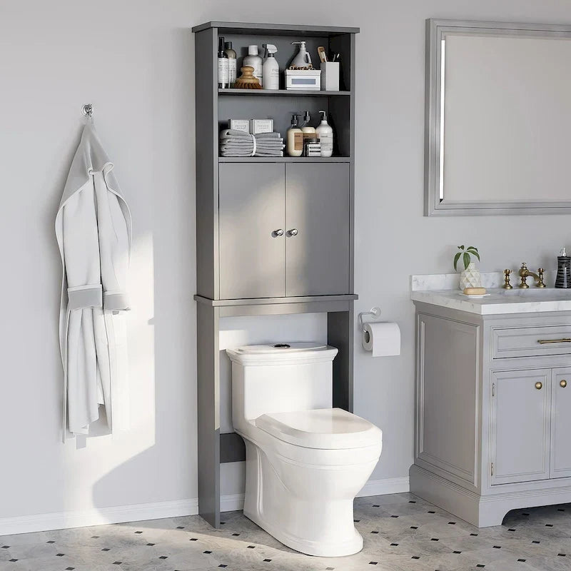 Futzca Toiletten-Überbauschrank mit Tür