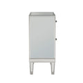 Reflexion Collection, 46 cm breiter, verspiegelter Nachttisch mit 1 Schublade in Rosa