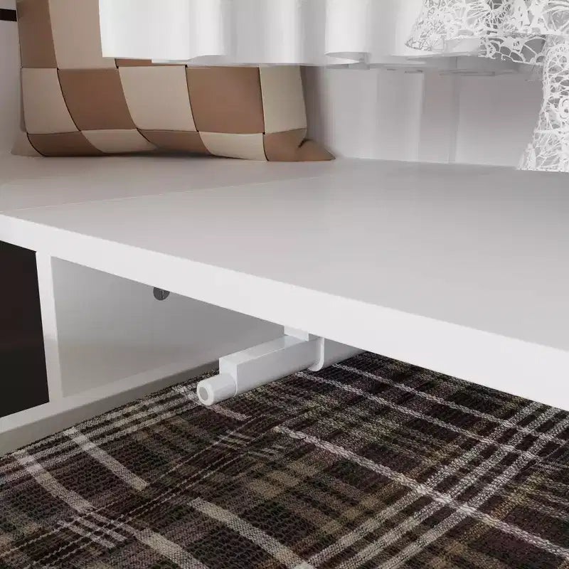 Hitow minimalistischer Eckkleiderschrank mit Doppeltür und Schubladendesign