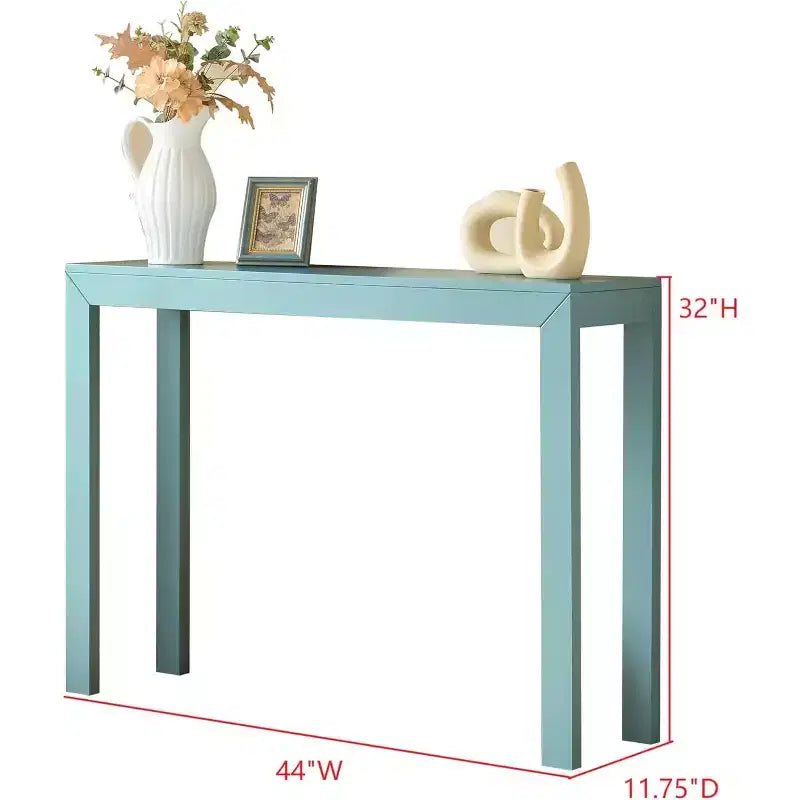 Kings Brand Furniture Russel Konsolentisch – Moderner Flurtisch, Sofatisch, für hinter das Sofa, Flur, Wohnzimmer