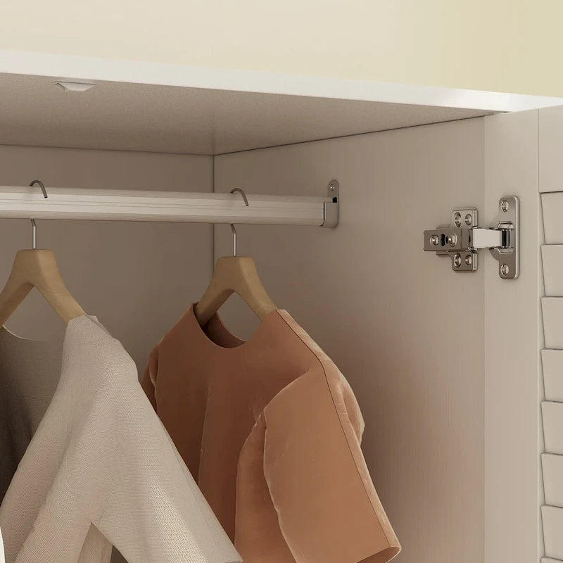 Schlafzimmer Kleiderschrank Garderobe Kleiderschrank Kleiderstange Schublade