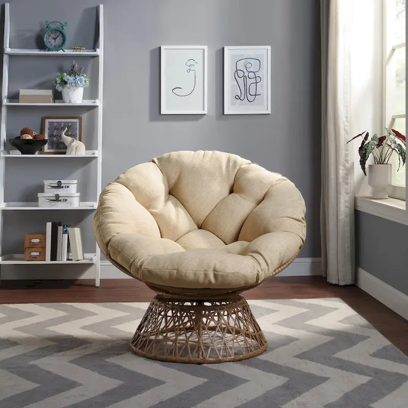 Papasan-Sessel